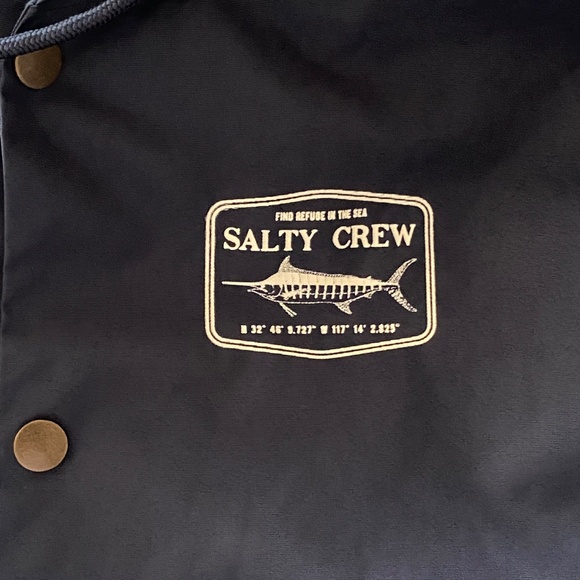 Salty Crew Stealth Waterproof Snap Jacket - Picture 8 of 11